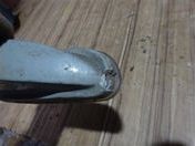 Указатель поворота в бампер левый