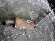 Глушитель средняя часть