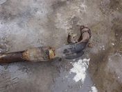 Приемная труба глушителя