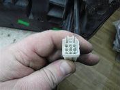 Зеркало левое механическое